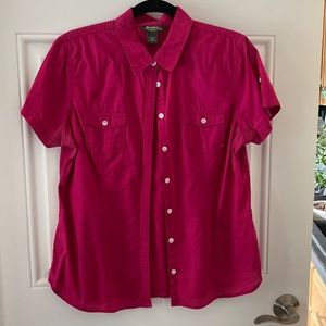 Eddie Bauer shirt sleeve dress shirt
